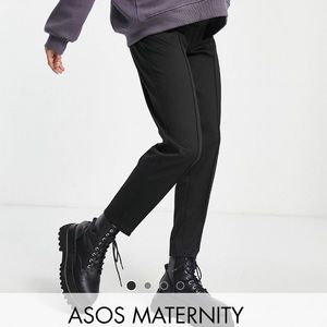 ASOS- over bump black pants